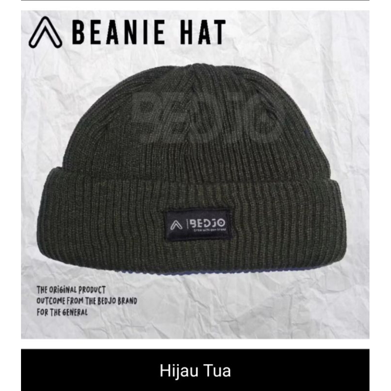 beanie hat woll original