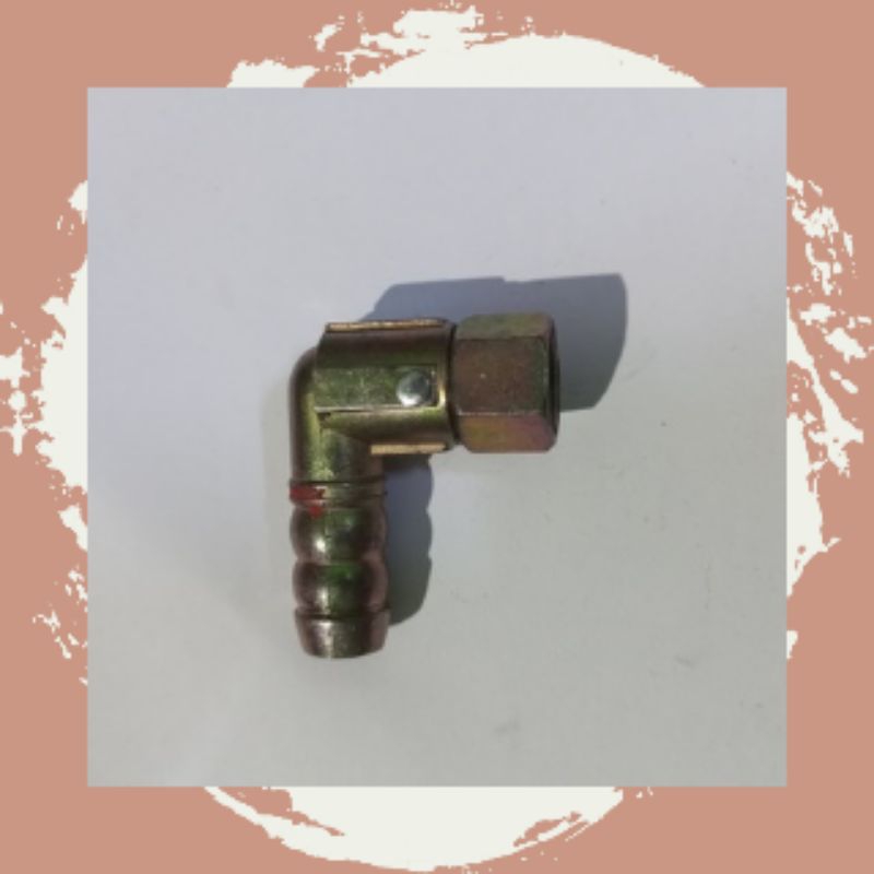 Nepel L Sambungan Pipa Kompor Gas