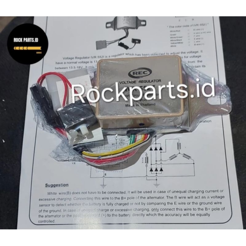 Ket Out Cut Out Semi IC Voltage Regulator Taft GT Rocky Hiline Hardtop Diesel BJ40