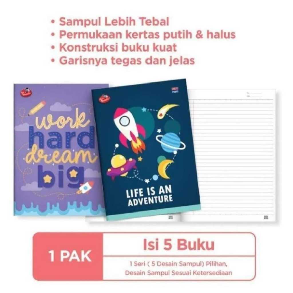 

BUKU TULIS SIDU CAMPUS ISI 42 LEMBAR (25 x 18 CM) ISI 1 PCS