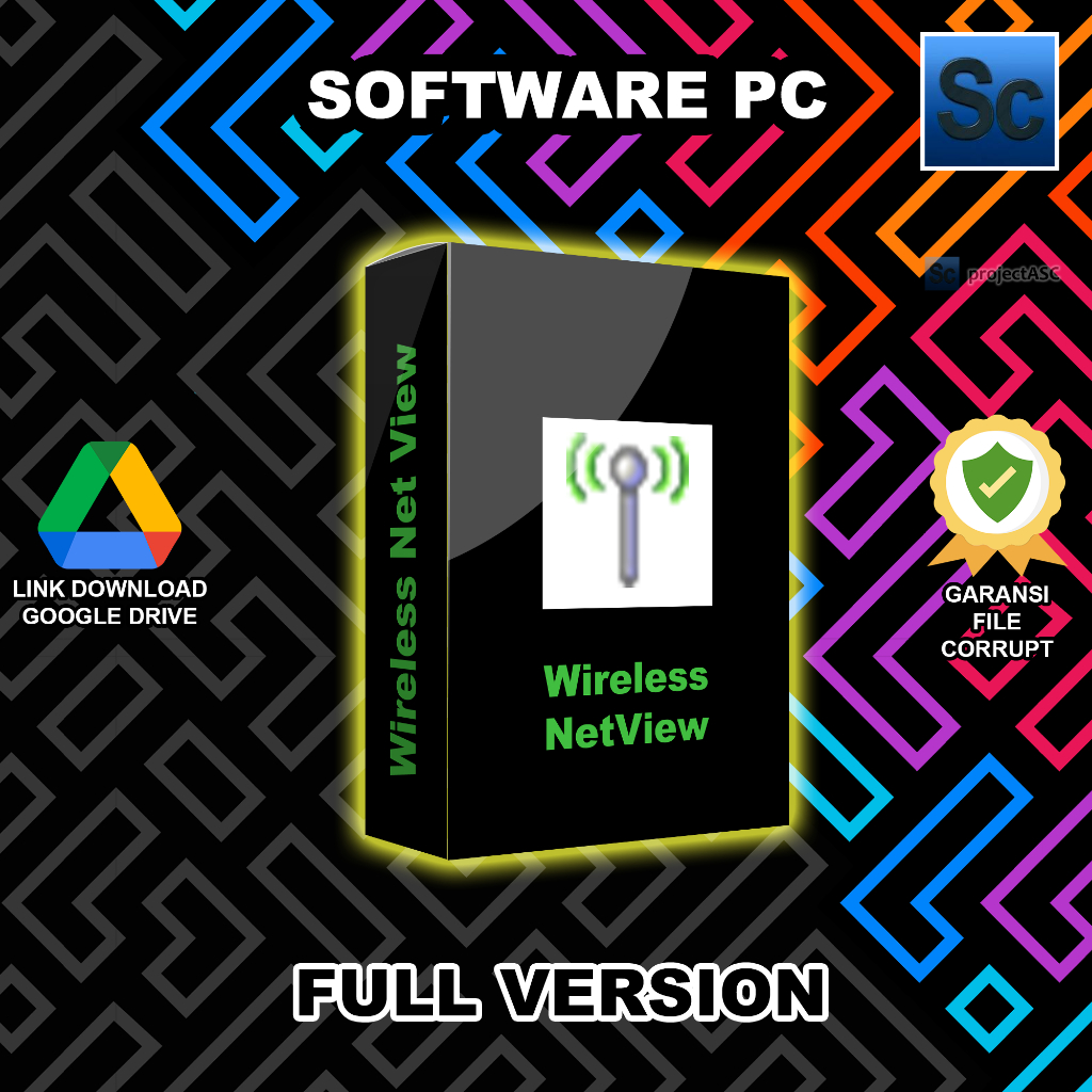 Software PC | Wireless Net View - Software Pemantau Sinyal Wifi (Portable)