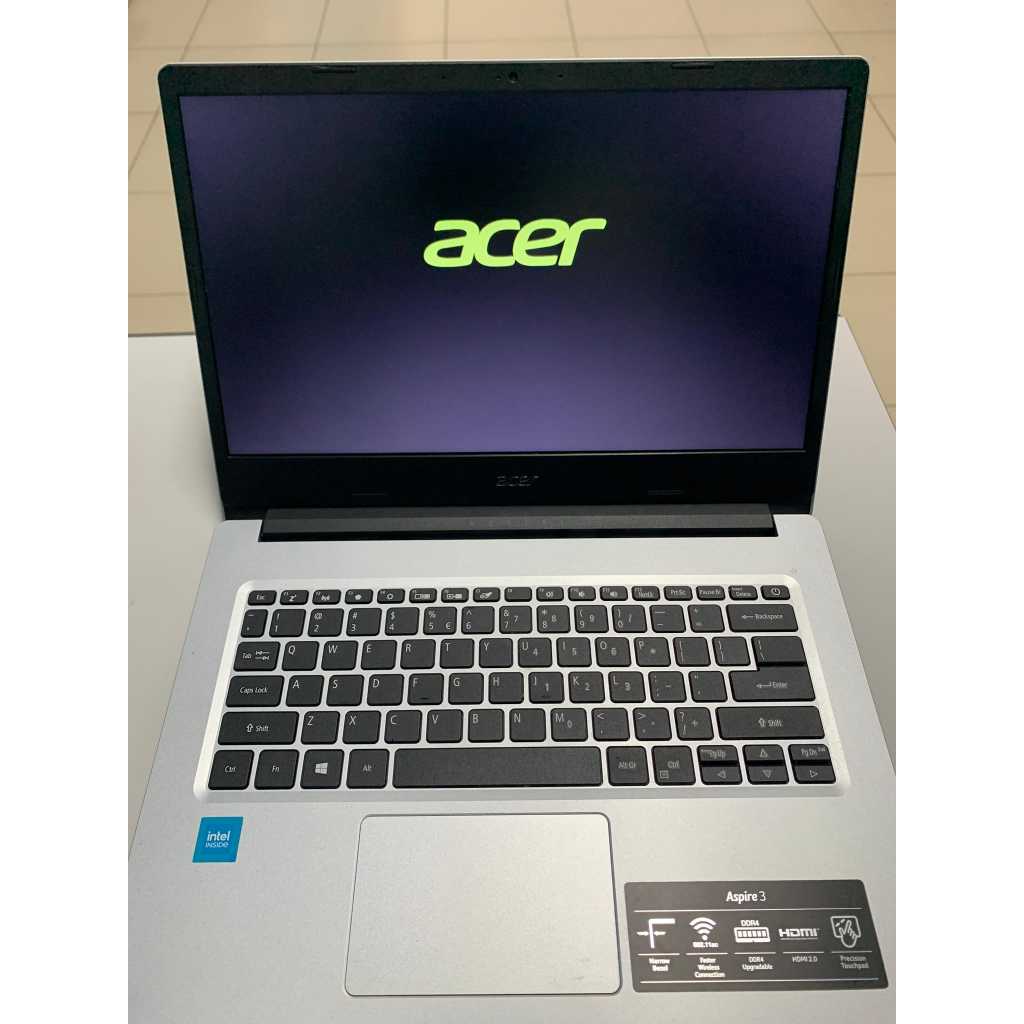 Laptop Acer Aspire 3 slim Quad Core N5100 RAM8GB SSD256GB W11 Second