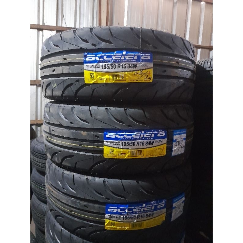 accelera 651 sport  r16 195 50 like new