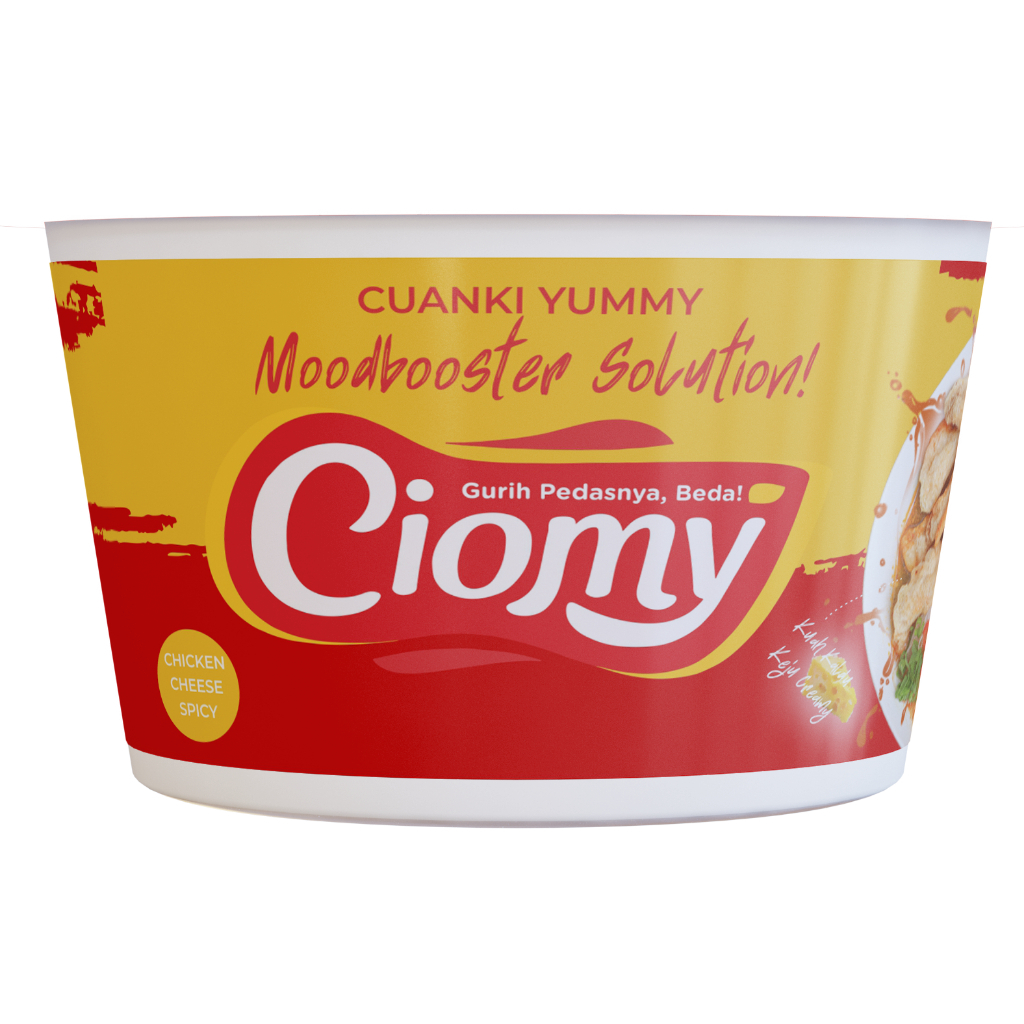 

Ciomy Cuanki Cup | Ayam Pedas Kuah Keju 100g