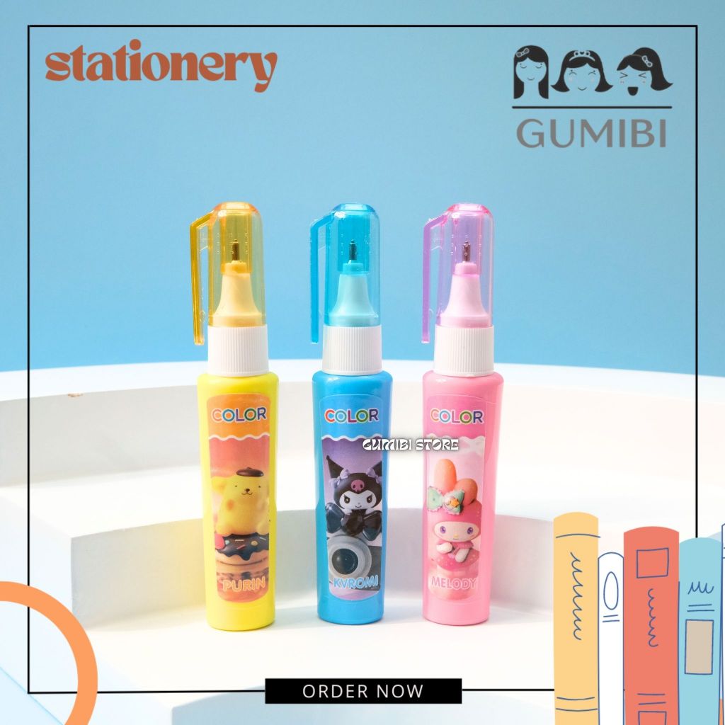 

TIP-EX CAIR SANRIO CORRECTION TAPE SANRIO CAIR TIPE X CAIR SANRIO LUCU TERMURAH PENGHAPUS PULPEN SANRIO