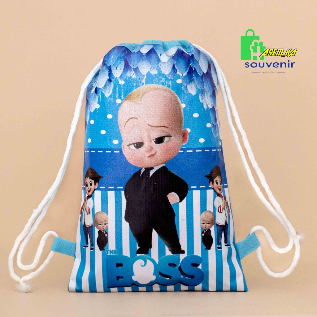 

GOODIE BAG RANSEL ULTAH ANAK BINGKISAN SNACK GROSIR MURAH UK P25 X T35 TALI BESAR