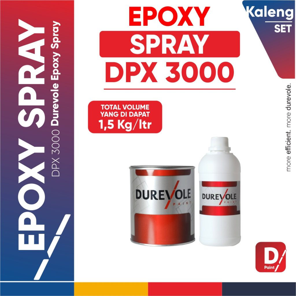 DPX 3000 DUREVOLE EPOXY SPRAY (KALENG SET)