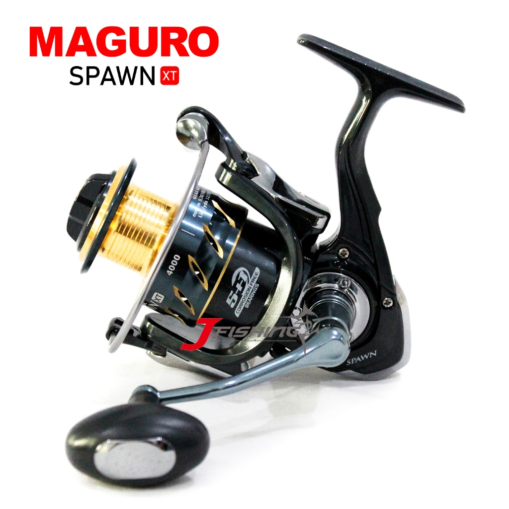 Reel Maguro SPAWN XT | Power Handle | Kolam Sungai Laut | 1000 sd 8000