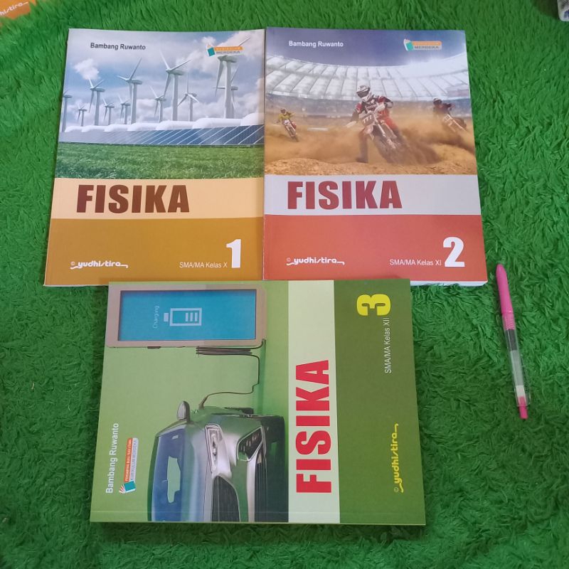 ORIGINAL BUKU FISIKA KELAS 10 11 12 SMA/MA KURIKULUM MERDEKA YUDISTIRA