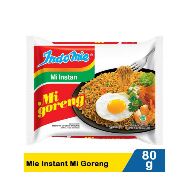 

Indomie Mie Goreng 80gr - 1 Pcs