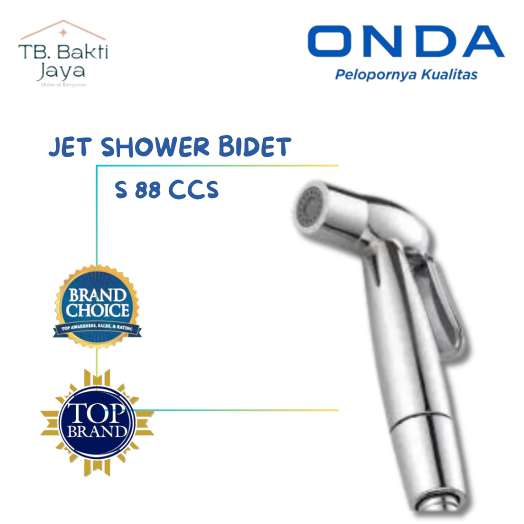 KRAN CEBOK / KRAN JET SHOWER BIDET / KRAN CEBOK JET SHOWER ONDA S 88 CCS / KRAN TOILET