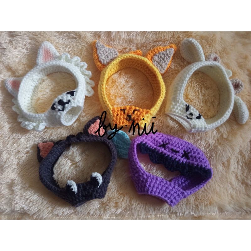 LIGHTSTICK COVER CROCHET TXT MOABONG PPULBATU