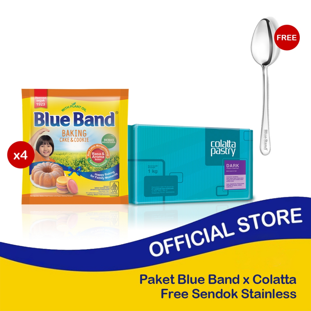 

Paket Blue Band x Colatta Free Sendok Stainless