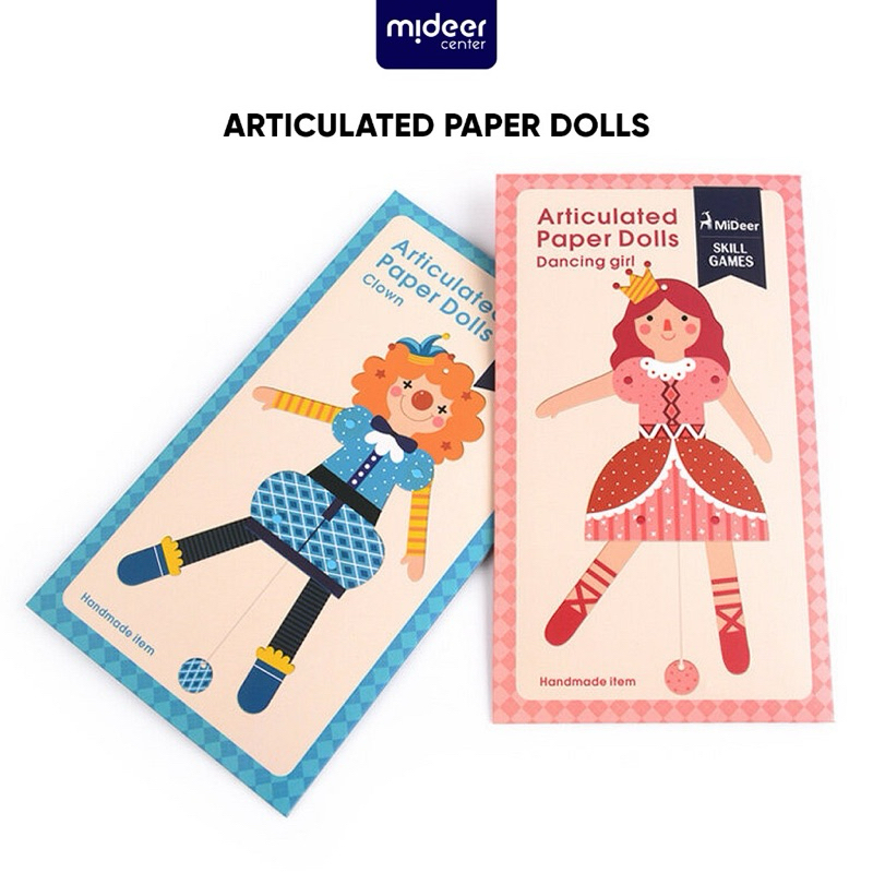 Mideer Articulated Paper Dolls