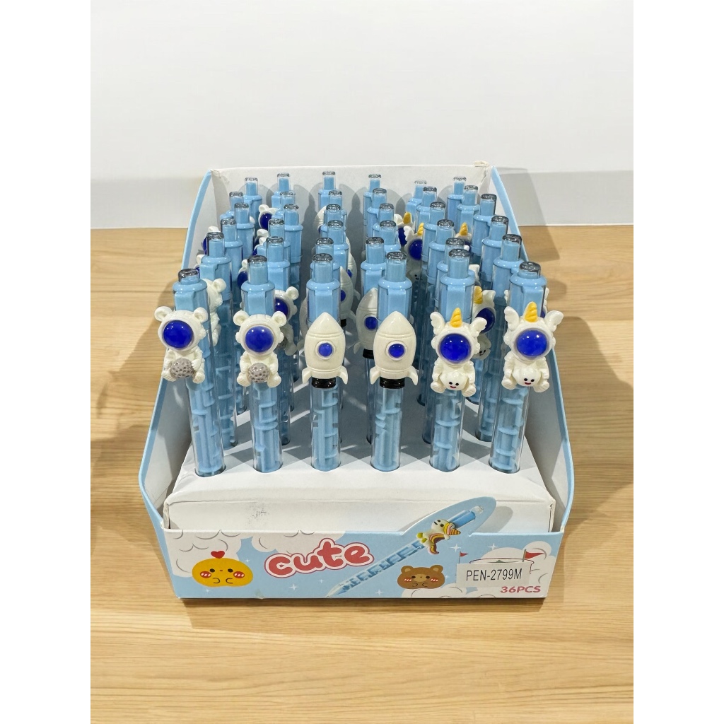 

Pulpen Anak Dengan Creative Maza Pulpen Labirin Pulpen Astronout Pen Import