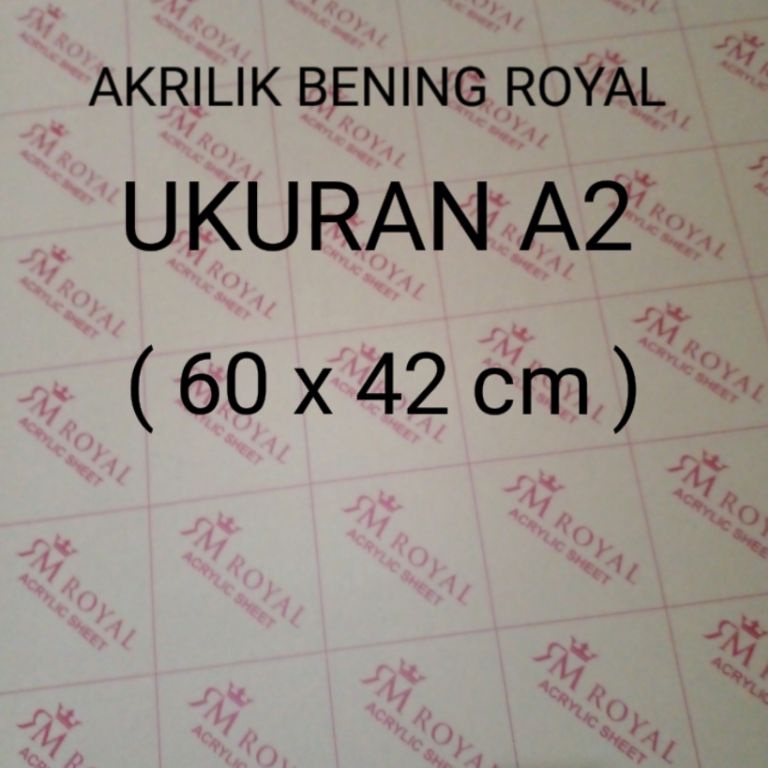 

KODE E54K AKRILIK LEMBARAN TEBAL 2 MM BENING UKURAN A2