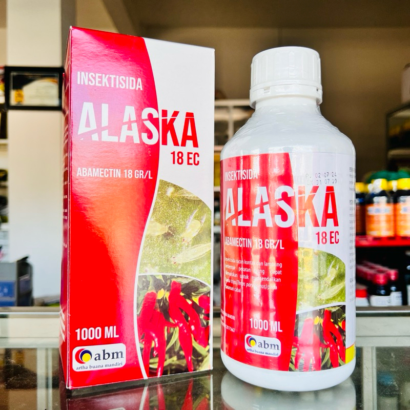 Insektisida Alaska 18EC 1 Liter ABM Bahan Aktif Abamektin