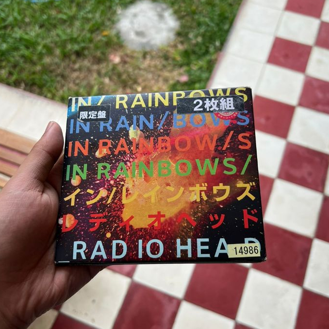 CD RADIOHEAD - IN RAINBOWS JAPAN