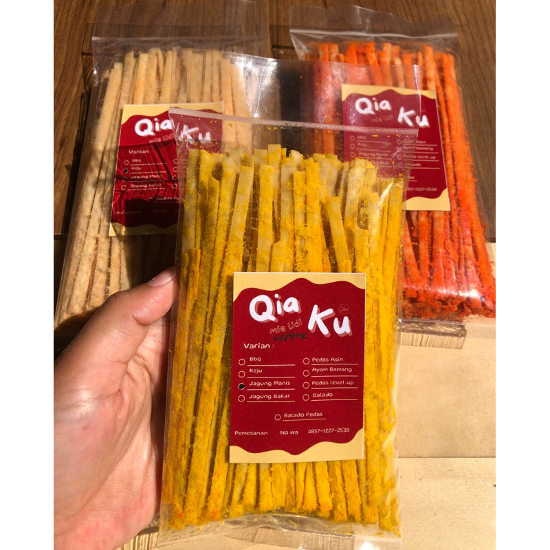 

Mie Lidi Qiaku (mie gepeng)