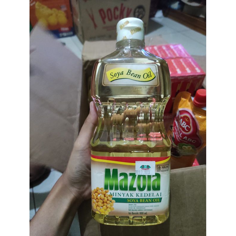 

MAZOLA SOYBEAN OIL 900ML MURAAH !!