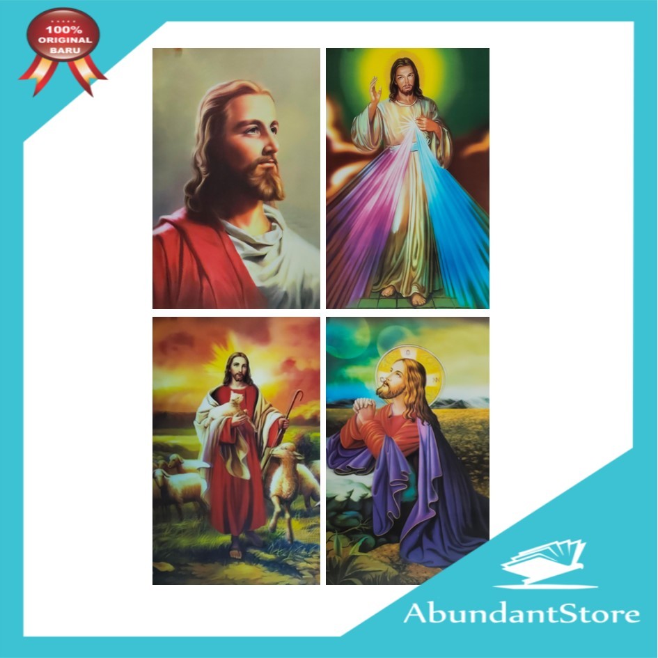 Poster Rohani Gambar Yesus