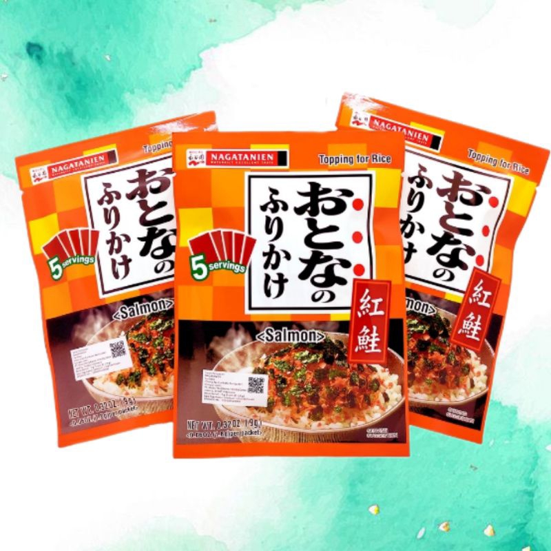

Flash Sale Food & Beverages - Nagatanien Furikake Salmon 9gr 5pcs@1,8gr