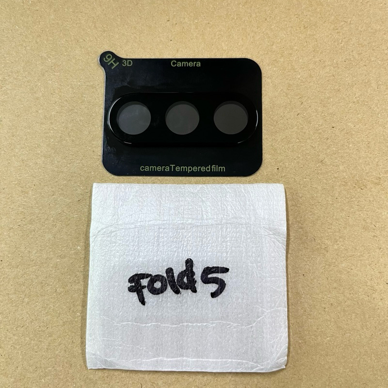 SAMSUNG Z Fold 5 PELINDUNG CAMERA PREMIUM FULL  FRAME BLACK LENS PROTECTOR