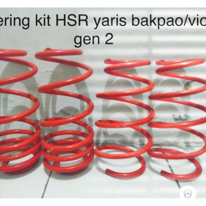 lowering kit HRS Yaris old