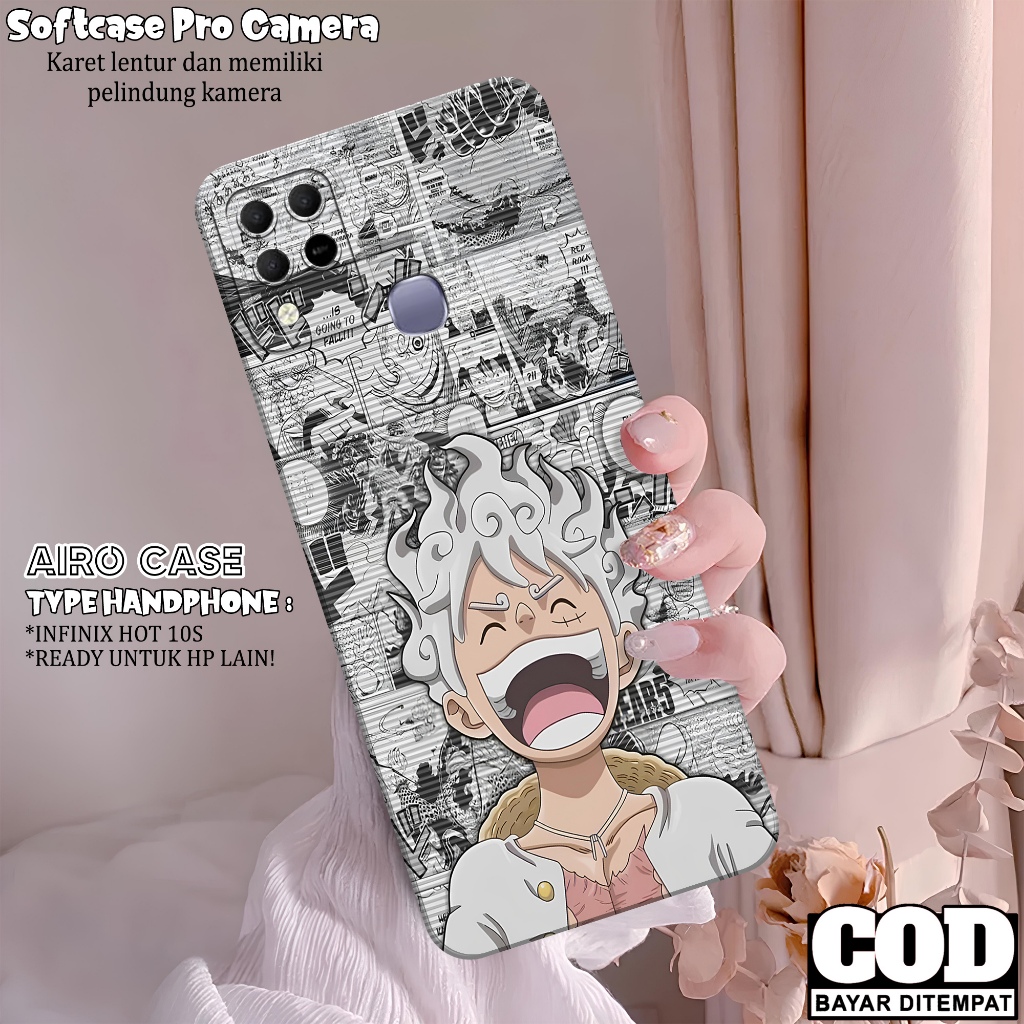 Softcase INFINIX HOT 10S Terbaru Case INFINIX HOT 10S Terbaru Fashion Case ANIME Casing INFINIX HOT 