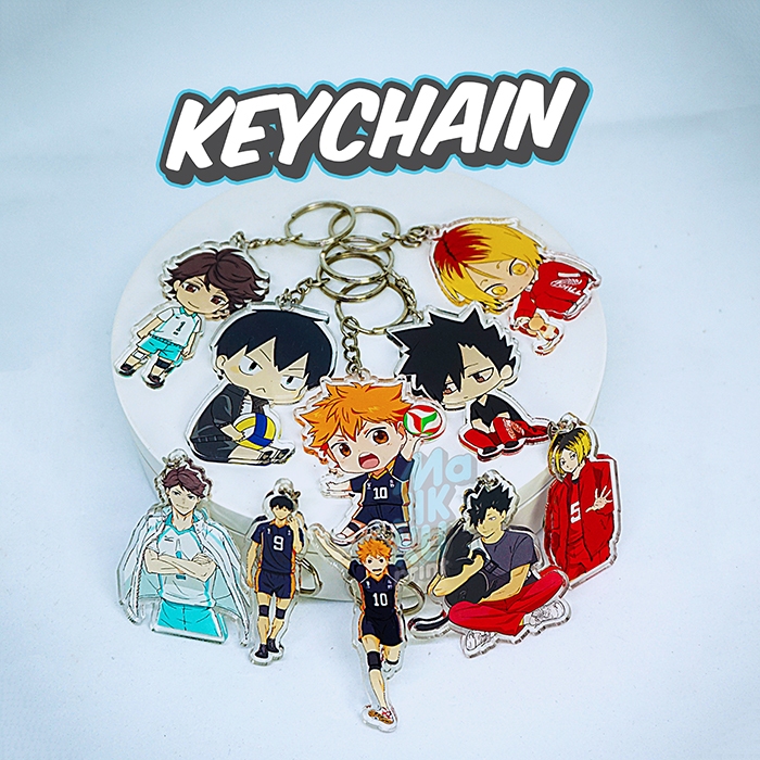 Keychain Akrilik Anime Haikyuu