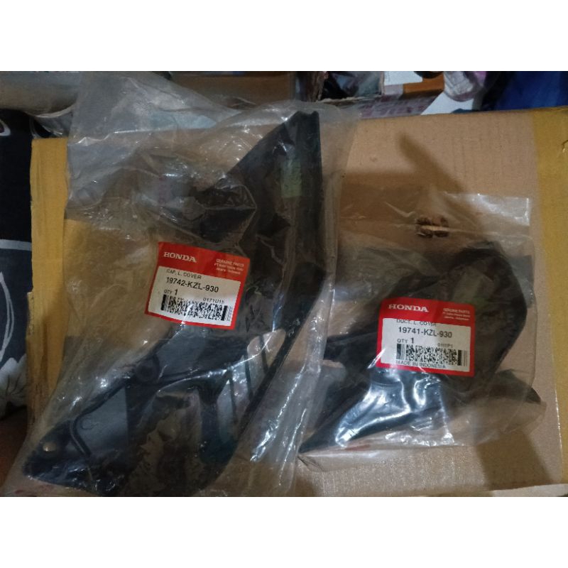 19741-KZL-930 Duct L Cover Dek Bawah Kiri