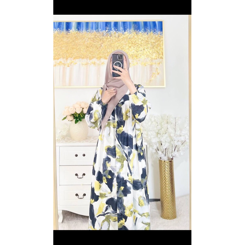 Homeydress Abstrak Rayon by Izzati Muslimah