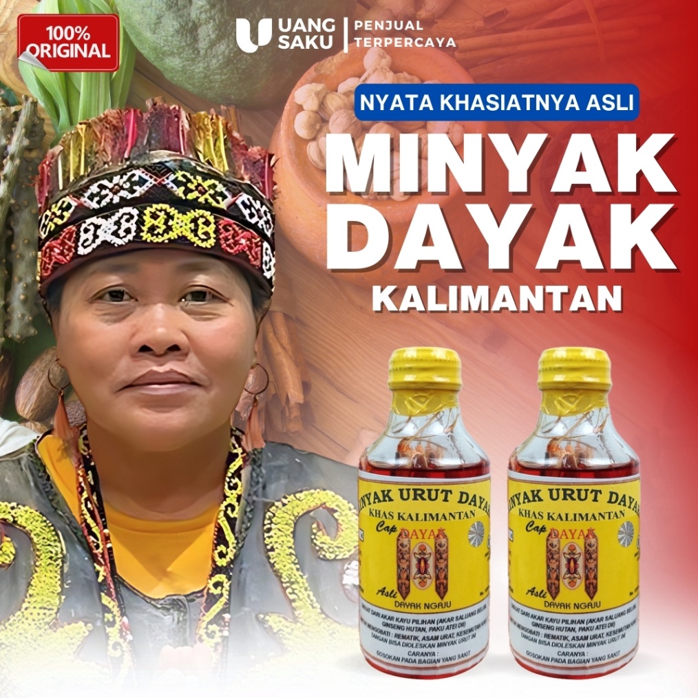ASLI Minyak Urut Dayak  Minyak Urut Ida Dayak Minyak Urut Ibu Ida Asli Kalimantan Ori Minyak Urut Da