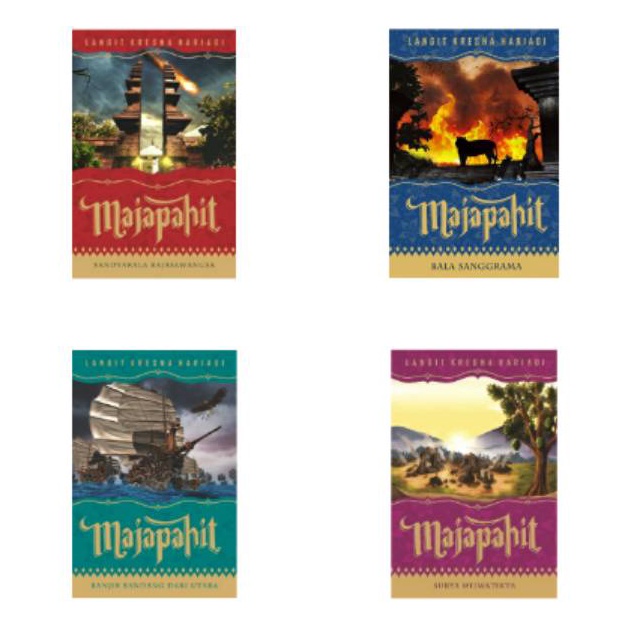 KODE H68U Buku Seri Majapahit 1234  Langit Kresna Hadi