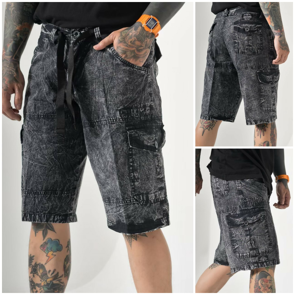 Celana Pendek Jeans Pria / Celana Jeans Pendek Distro Pria / Celana Jeans Pendek Distro Pria / Celan