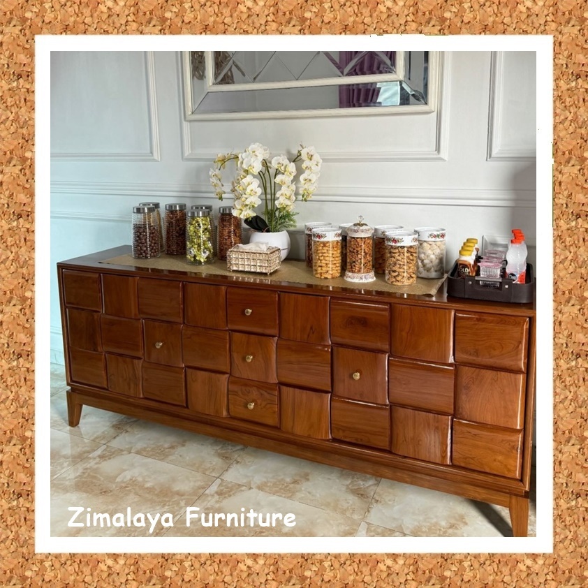 Bufet Minimalis Jati, Bufet Katupat, Bufet Minimalis Kepang, Bufet Lego Jepara