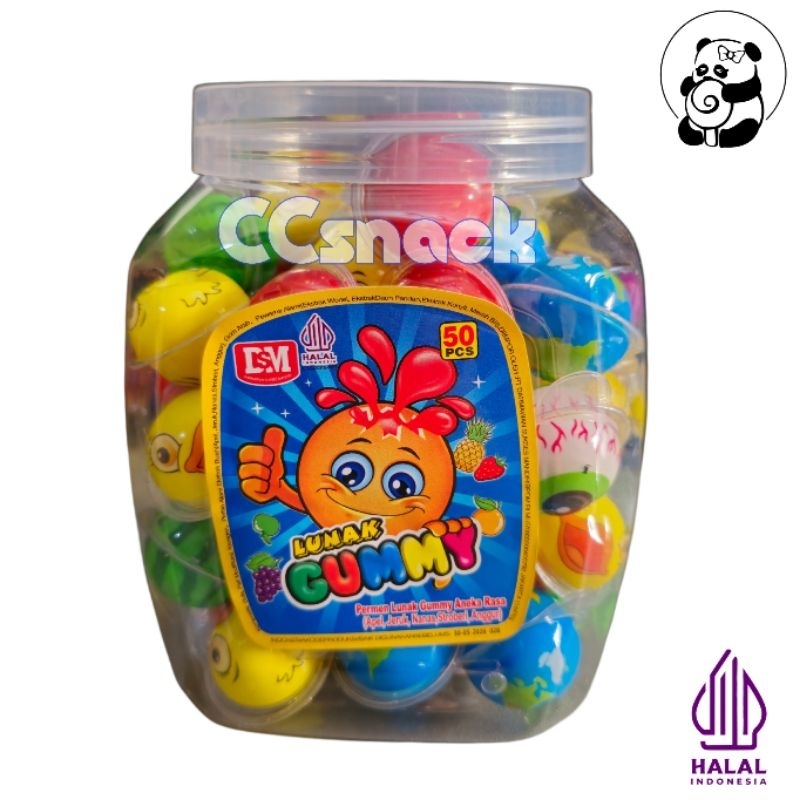 

RB PERMEN LUNAK BULAT / PERMEN JELLY TOPLES ISI 50