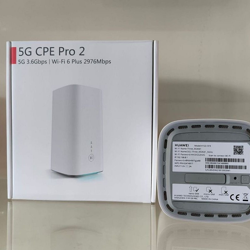 HUAWEI ROUTER 5G CPE PRO 2 H122-373 Unlock All Operator