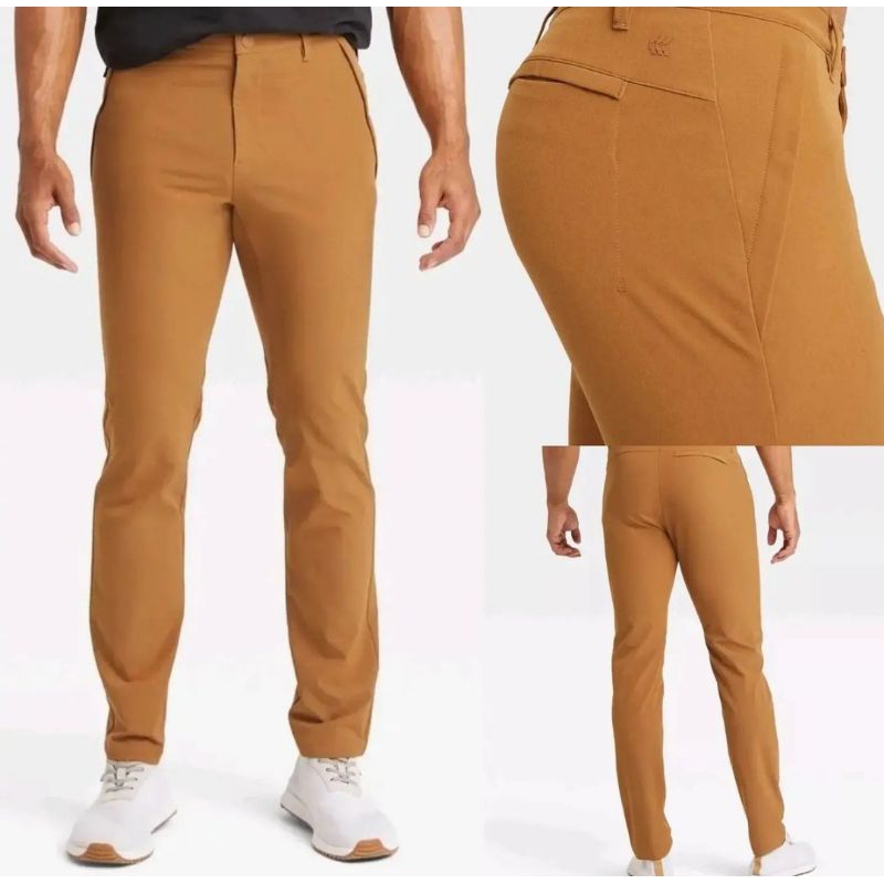 Celana All in Motion Stretch Travel Pants Brown Ori