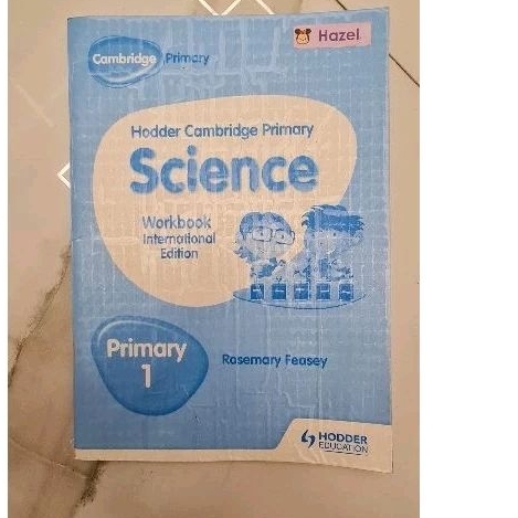 Hodder Cambridge Primary Science Workbook Primary 1