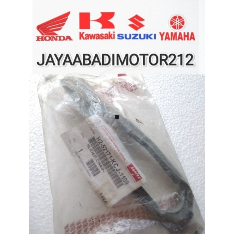 Karet bantalan tatakan rantai rante slider chain Honda Tiger lama Tiger revo Original Astra Aspira