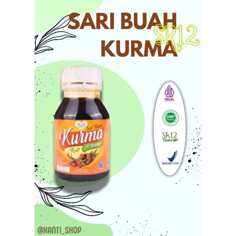 

Sari Buah Kurma SR12//Sari Kurma Murni 100% Tanpa Pengawet Tanpa pemanis Kualitas Premium BPOM Halal//Kanti_Shop//Surabaya