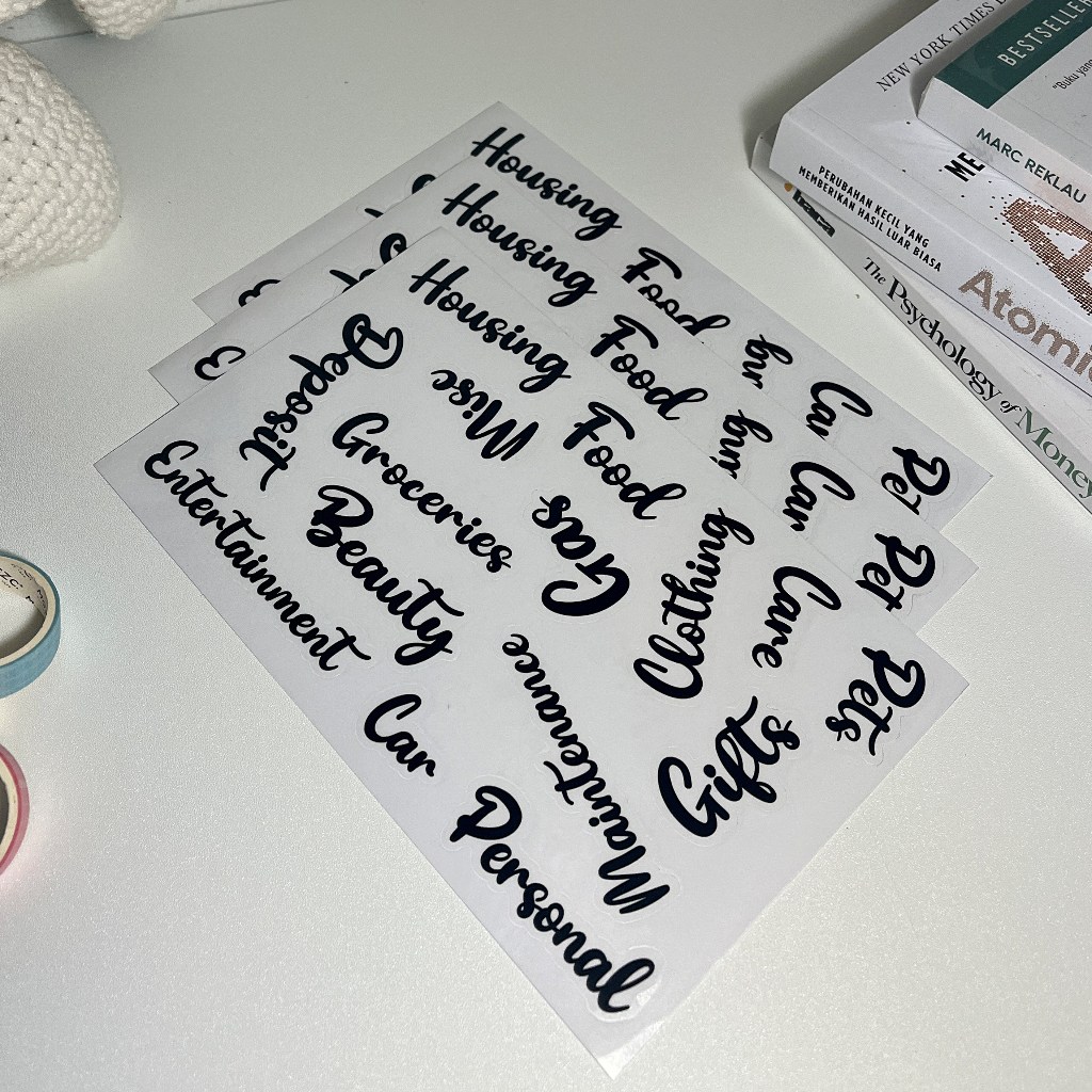 

The bunny kids money planner stikers | Stiker Cashflow | Stiker keuangan | Stationary stikers | Stiker planner | Stiker Keuangan | Stiker dompet keuangan | Stiker buku Agenda / Notebook