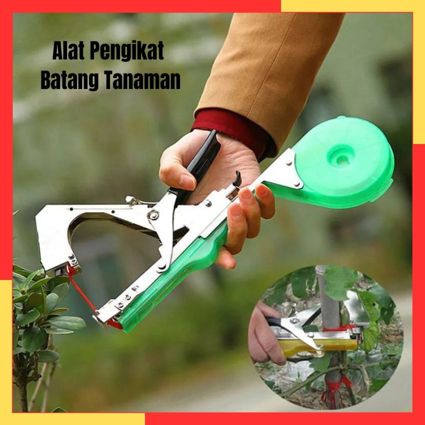 Alat Pengikat Batang Tanaman Pertanian Berkebun Modern Tapetool Tapener Machine