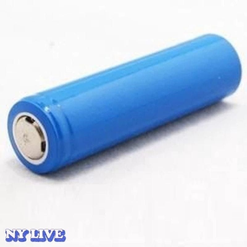 BATERAI 18650 CAS BIRU POLOS 18650
