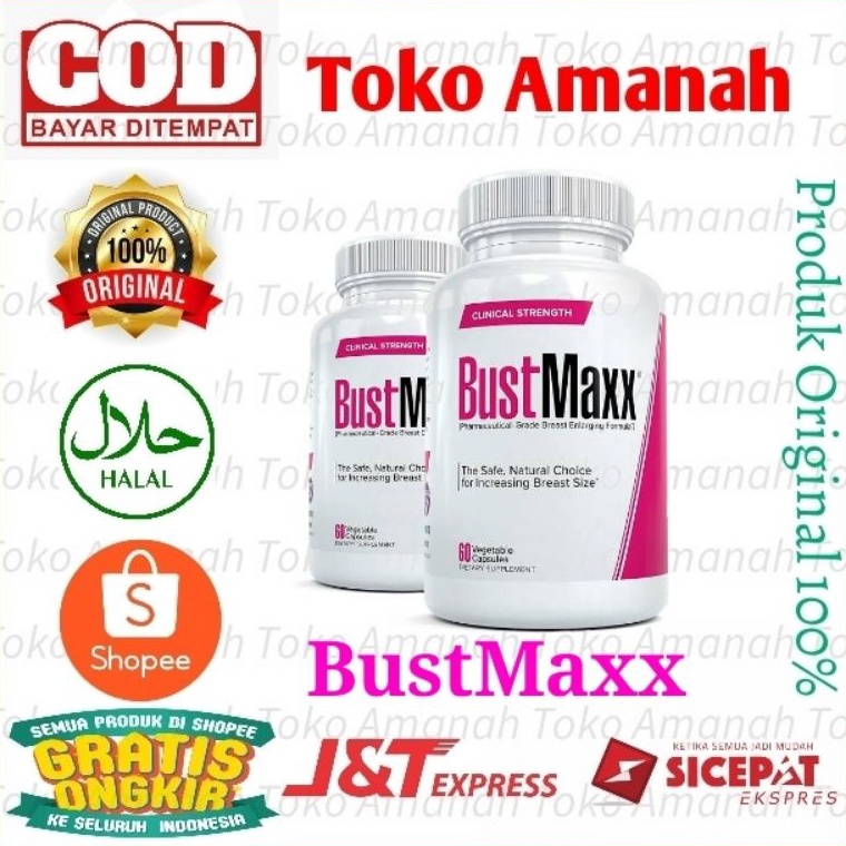 BustMaxx Bust Maxx Asli Obat Pembesar  Pengencang Payudara Secara Cepat Dan Ampuh w I7H8