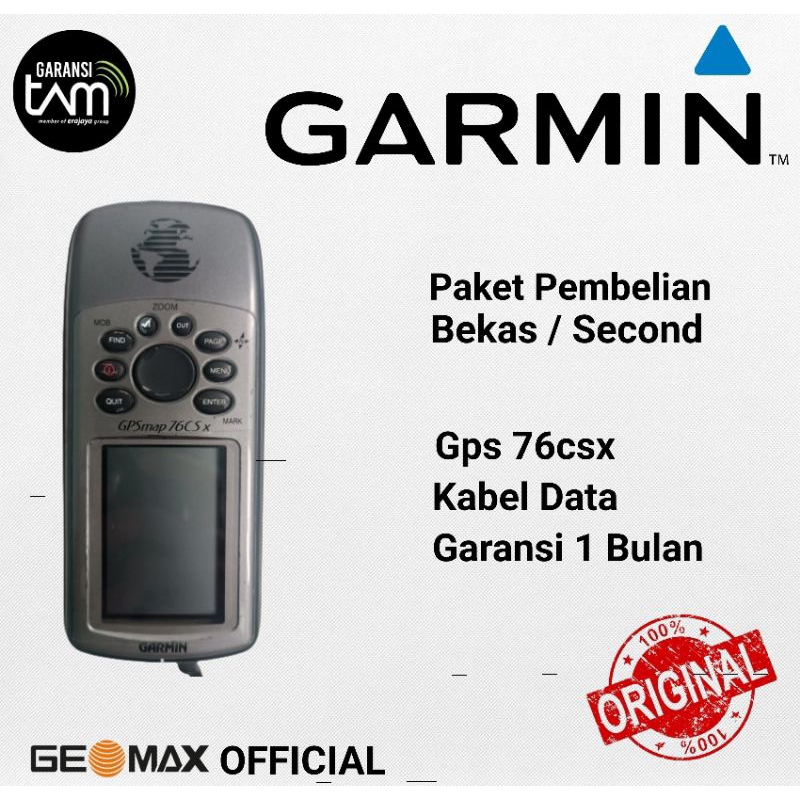 Gps Garmin 76 csx Bekas / Gps Garmin 76csx Second