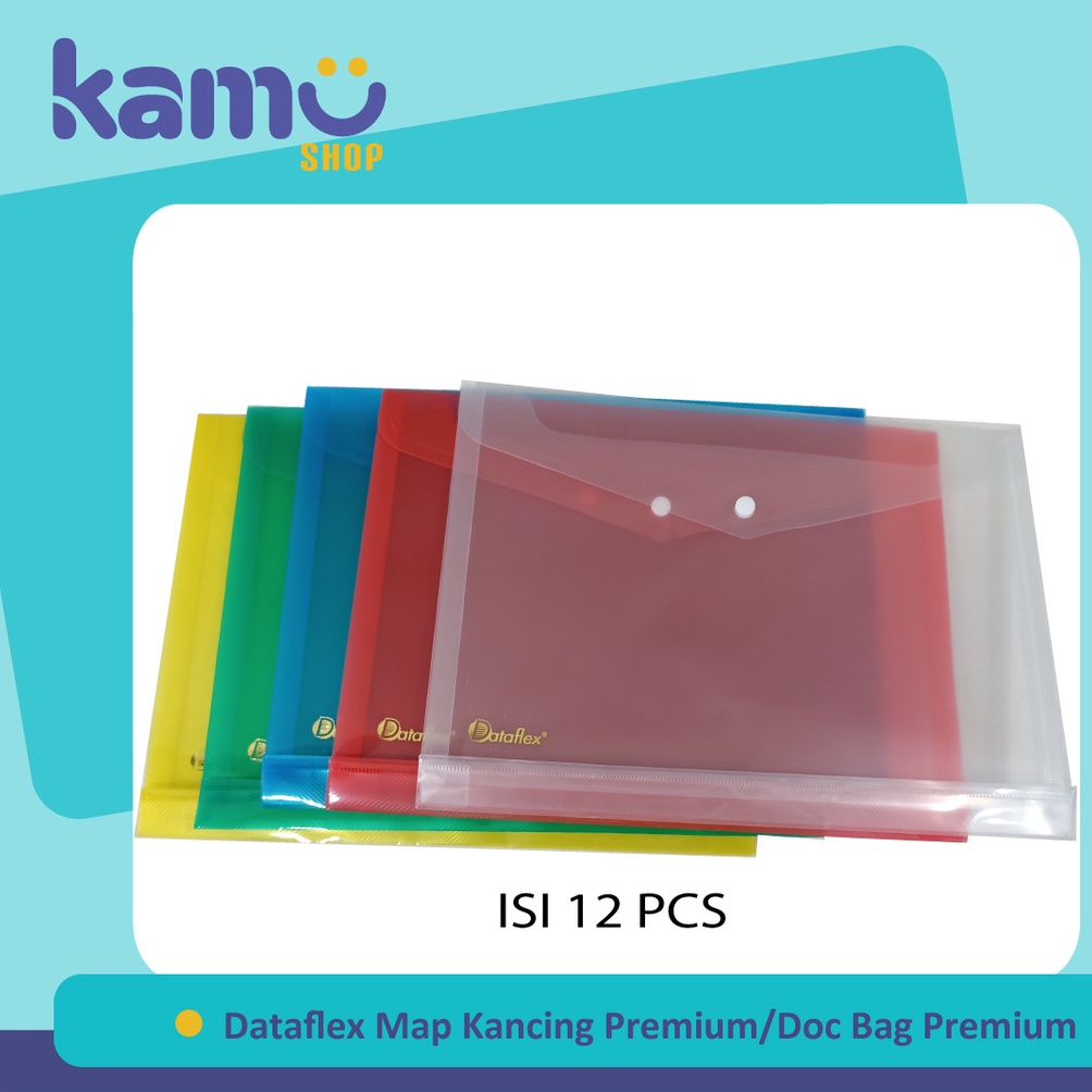 

KODE L47E Dataflex Map Kancing Jumbo Document Bag Jumbo DF 7112 Isi 12 Pcs