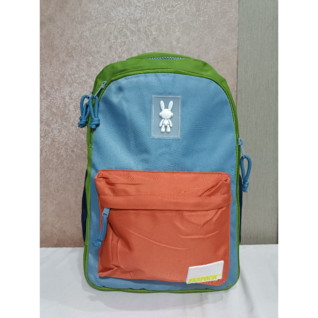 TAS RANSEL SZ. 18 INCH COLORFUL / CUTE AESTHETIC BAG / KOREAN COLORFUL BAG
