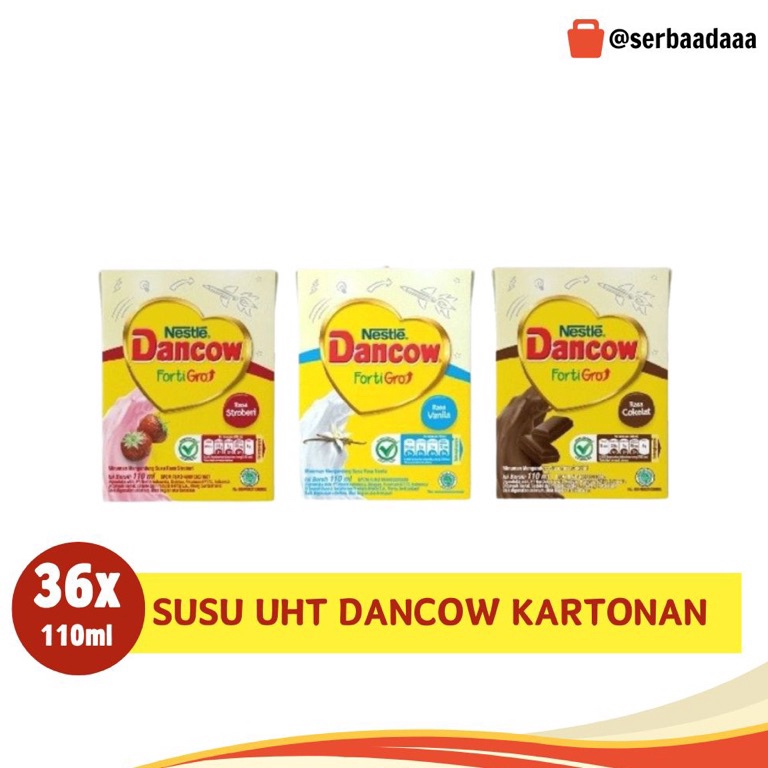 

Jangan ketinggalan Dancow Fortigro Uht 11 ml Cokelat Vanilla Strawberry BISA MIX 1 Dus Isi 36pcs Dancow UHT